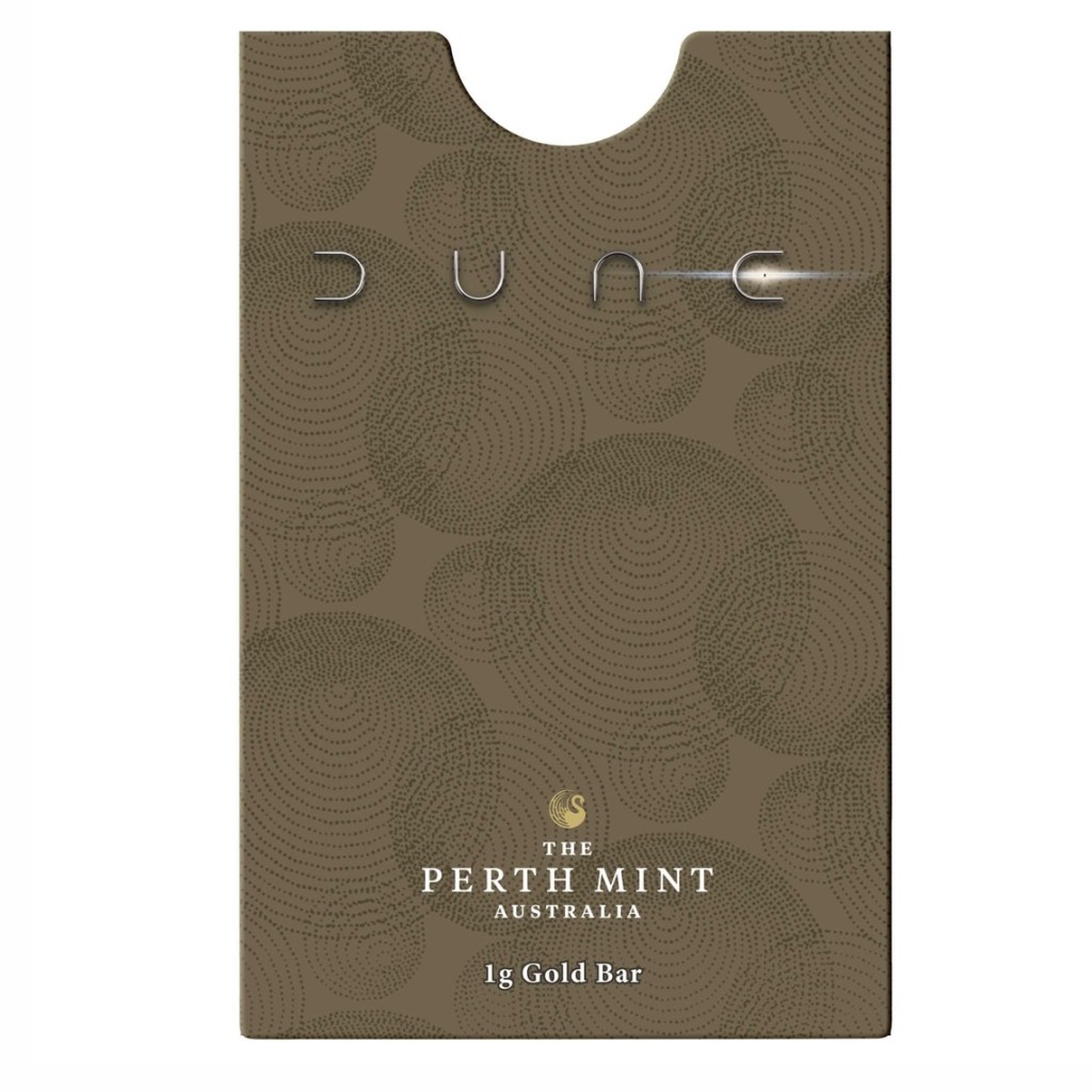  1g Dune Gold Bar - THE PERTH MINT