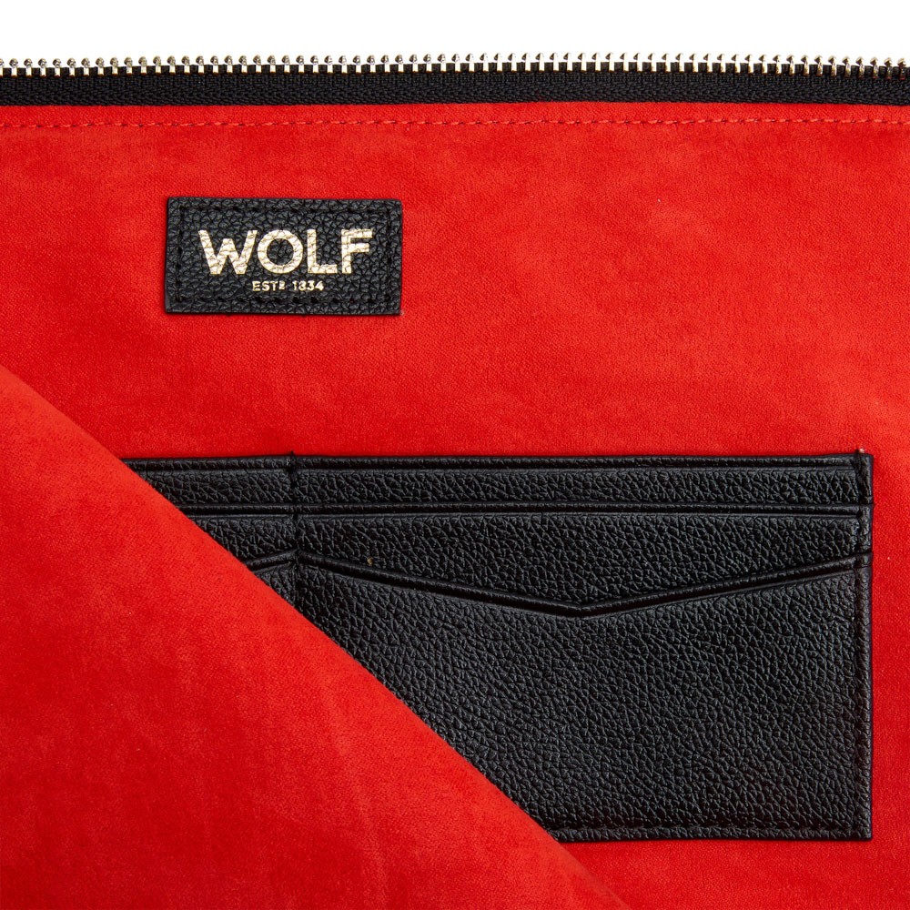  Wolf Laptop Sleeve 13" with Handle - Black - WOLF