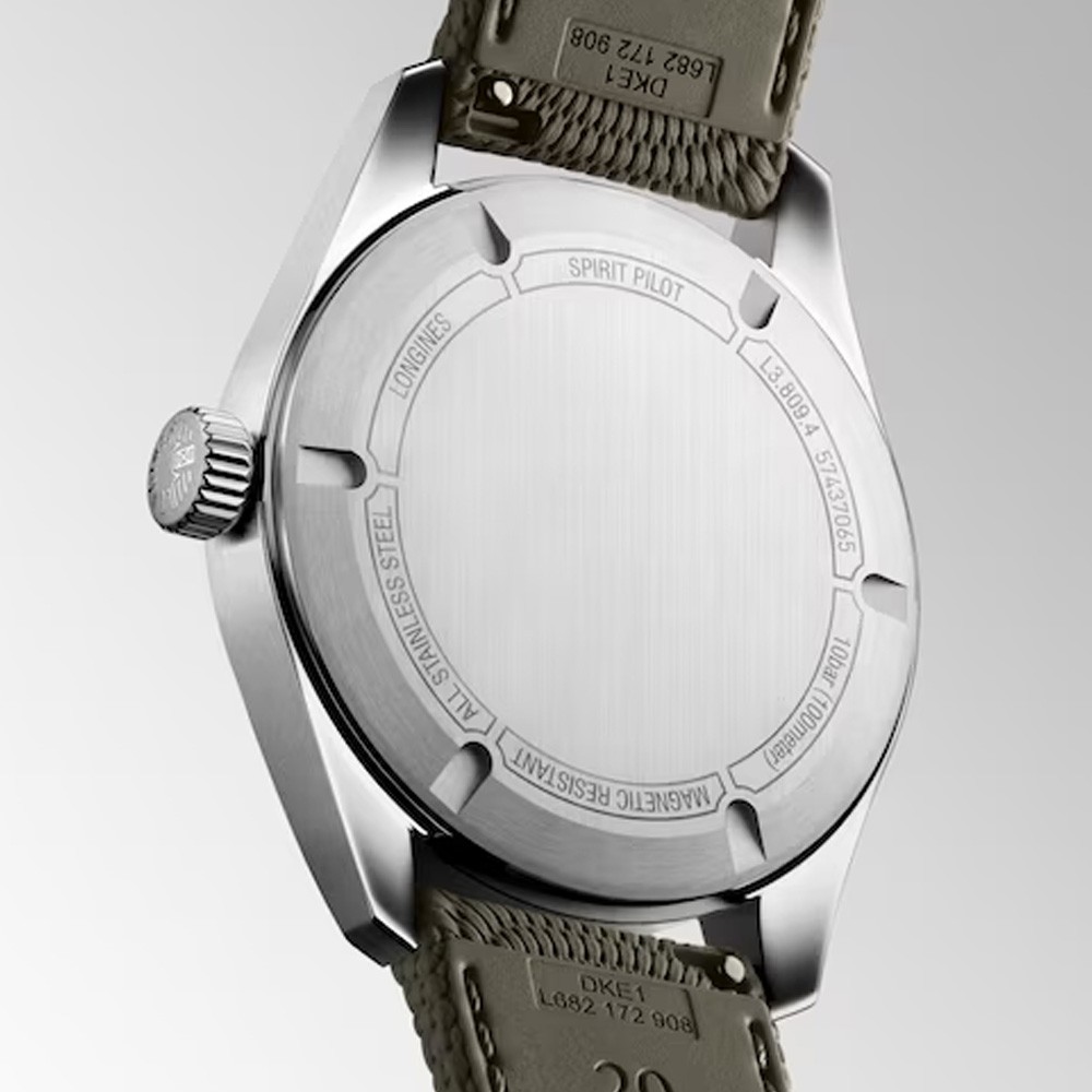  Longines Spirit Pilot L3.809.4.53.9 Automatico 39 mm - LONGINES