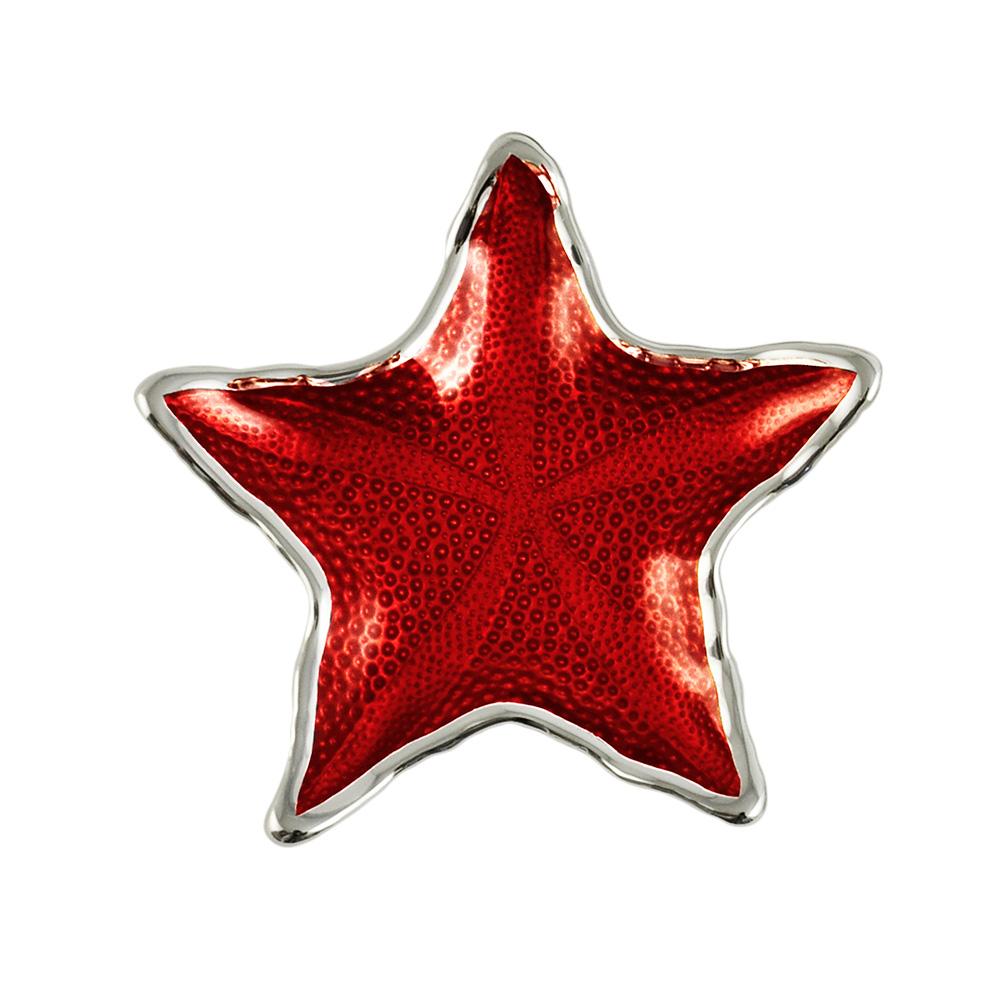 Ciotola Dogale Stella colore rosso Ø 15cm - DOGALE
