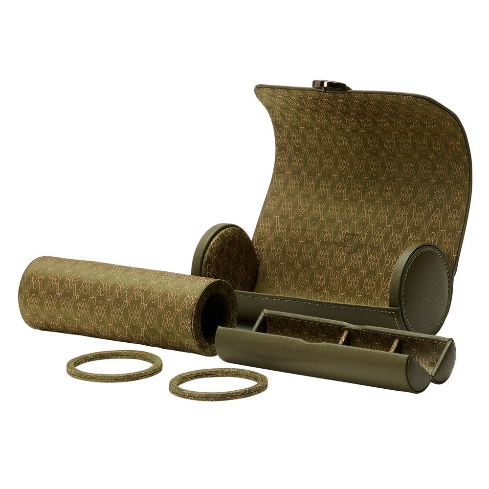  Rotolo per orologi triplo - Oliva - WOLF