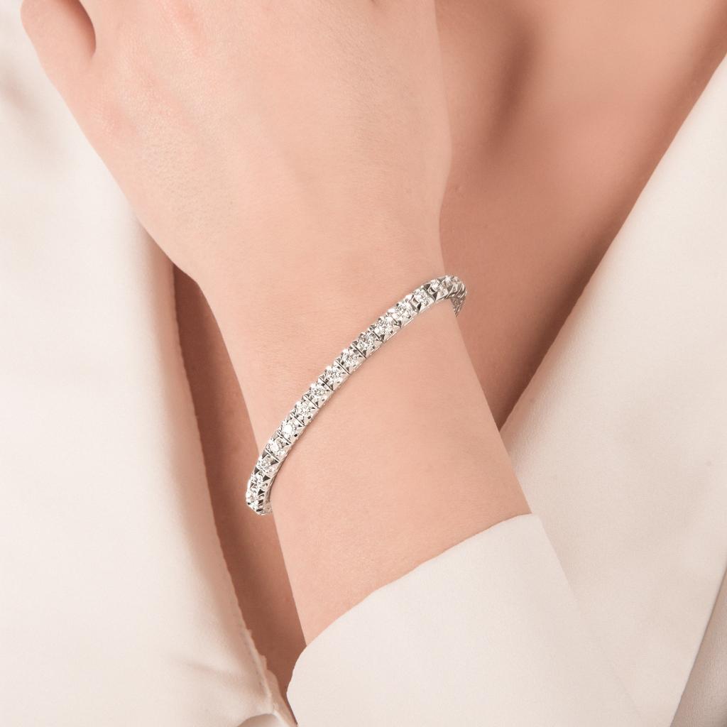  Bracciale tennis oro bianco diamanti 3,79ct G VS Mirco Visconti - MIRCO VISCONTI