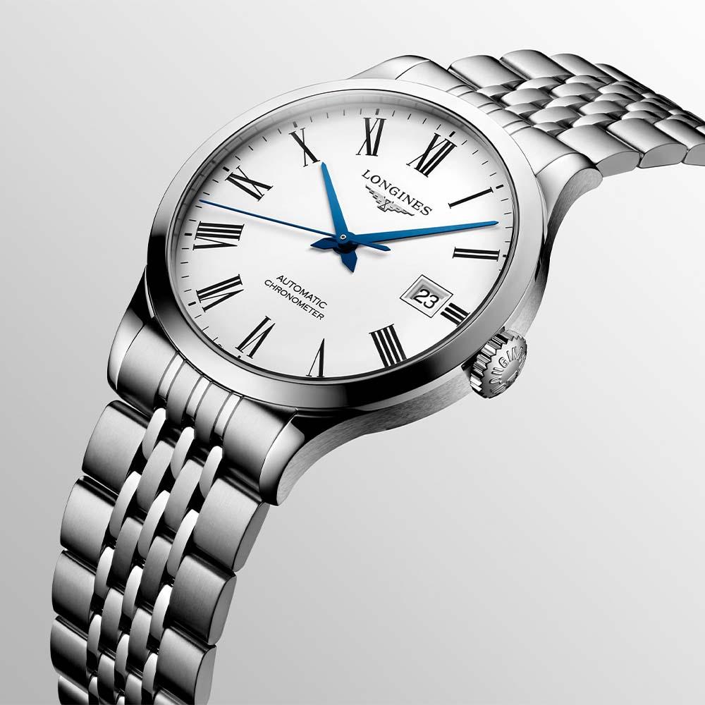  Longines Record L2.820.4.11.6 Automatico 38.50 mm - LONGINES