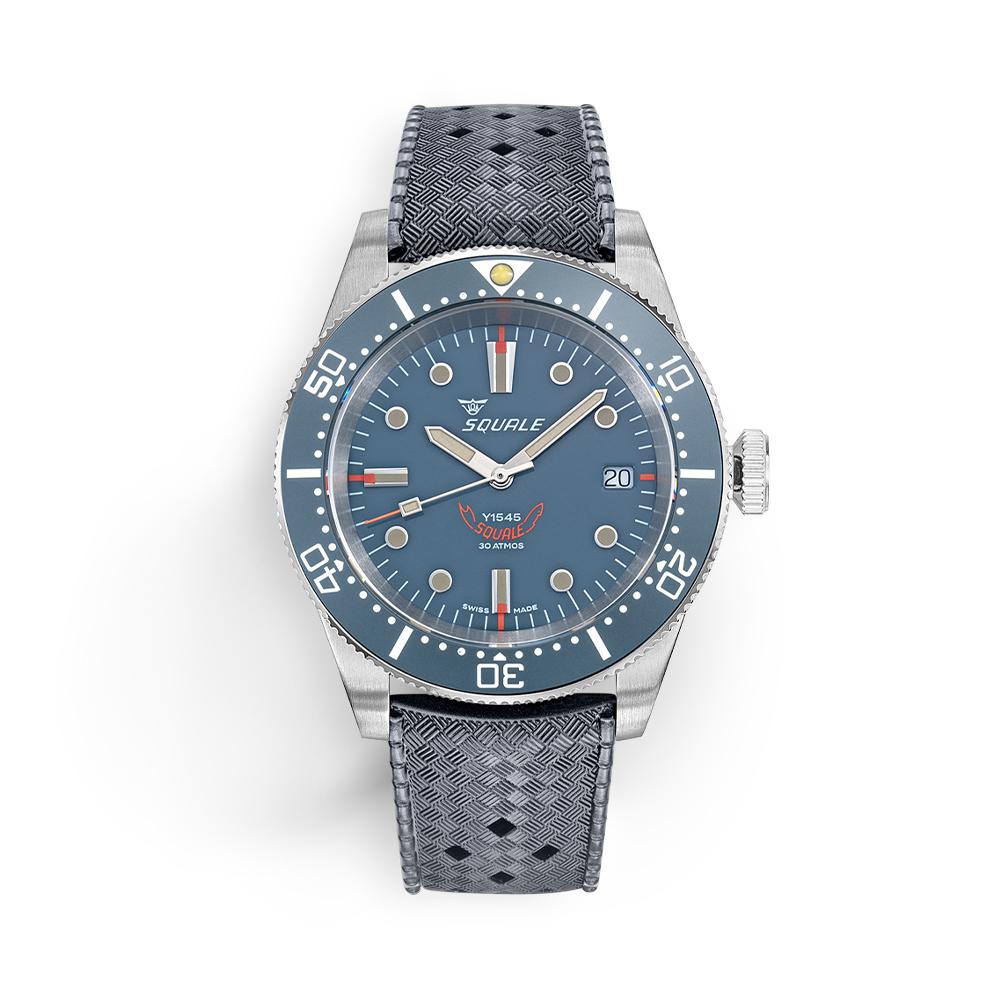 Squale 1545 Grey Rubber 1545GG.HTG 40,00 mm - SQUALE