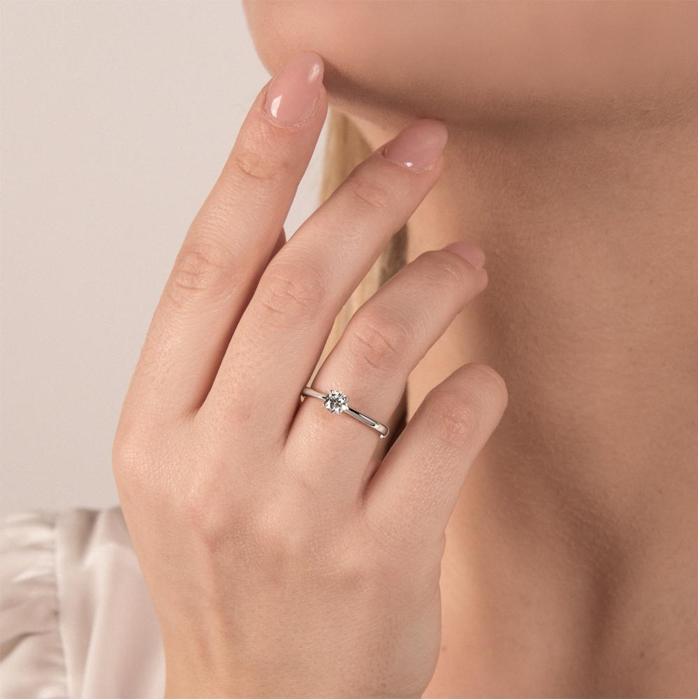  Anello solitario 4 griff diamante 0,44ct Mirco Visconti - MIRCO VISCONTI