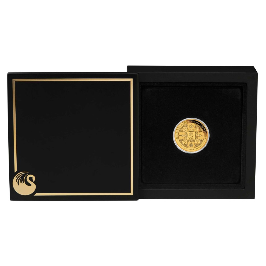  100th Anniversary Queen Elizabeth II, Gold Coin - THE PERTH MINT