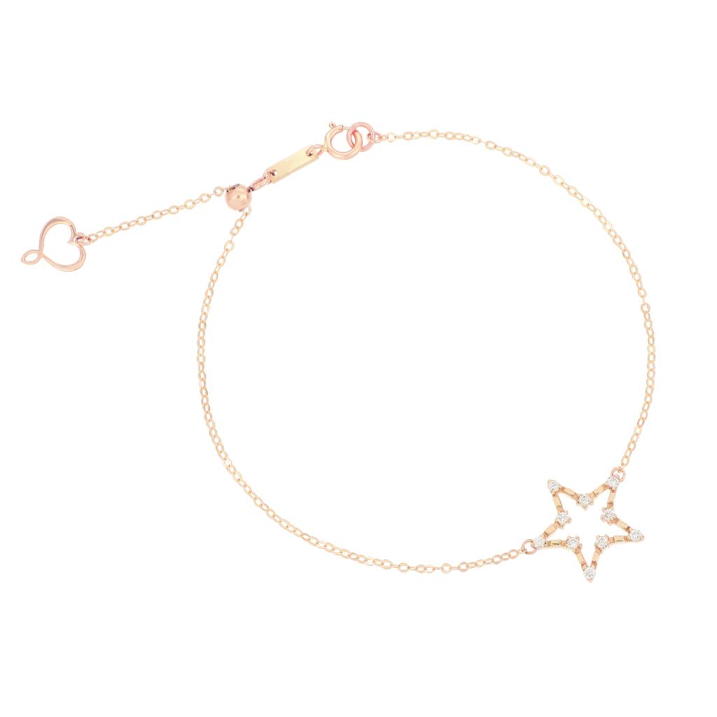 Bracciale stella diamanti Maman et Sophie BRETLRB - MAMAN ET SOPHIE