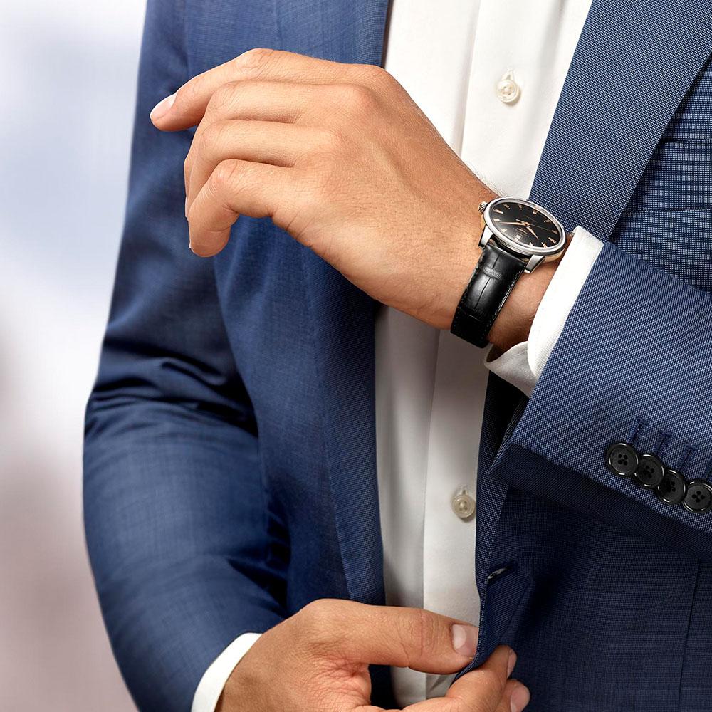 Longines Heritage Classic L1.645.4.52.4 automatic 40 mm - LONGINES