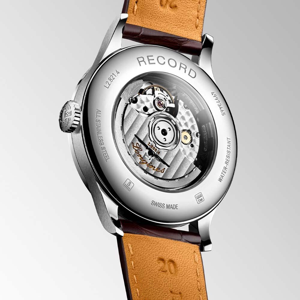  Longines Record L2.821.4.11.2 Automatic 40.00 mm - LONGINES