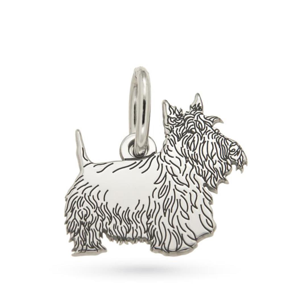 Ciondolo Scottish Terrier in argento 925 - MY JEWELS