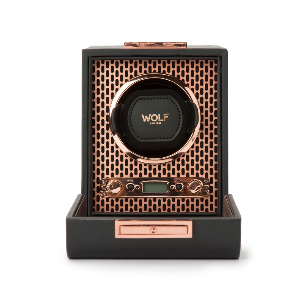  Wolf Single Watch Winder - Copper - WOLF