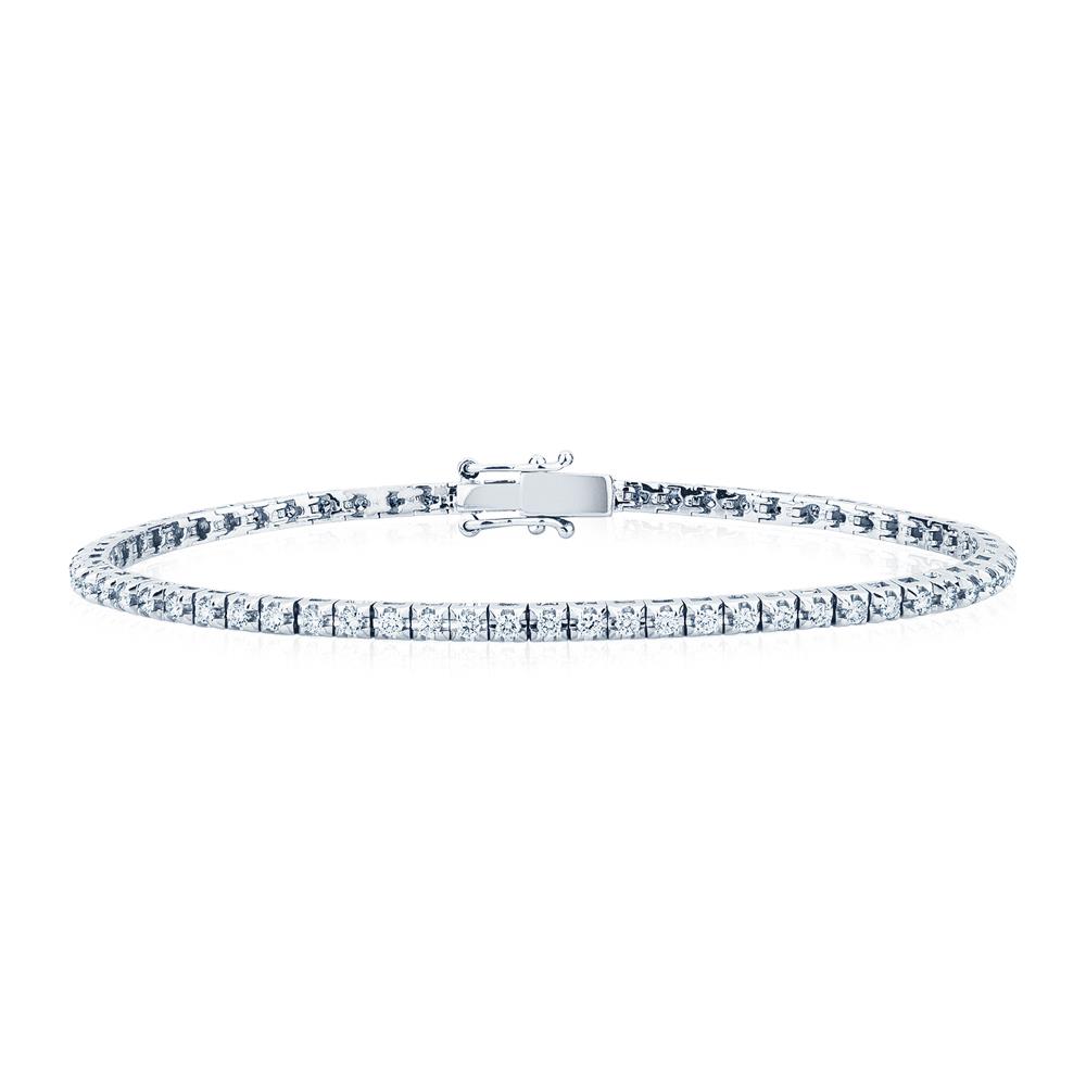  White gold diamond tennis bracelet 1,06ct G VS Mirco Visconti - MIRCO VISCONTI