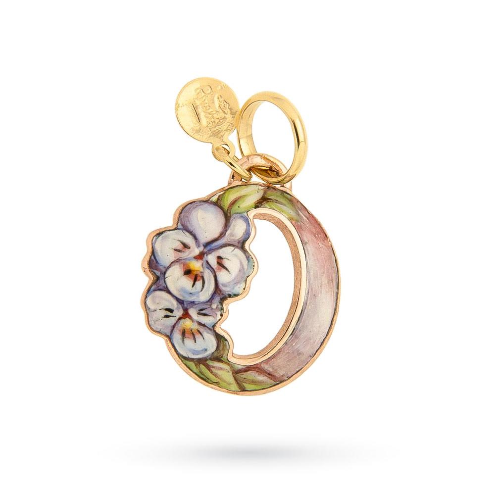 Ciondolo Iniziale O Gabriella Rivalta Violette - GABRIELLA RIVALTA