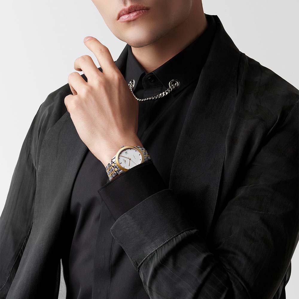  Longines Flagship L4.984.3.27.7 Automatico 40 mm - LONGINES