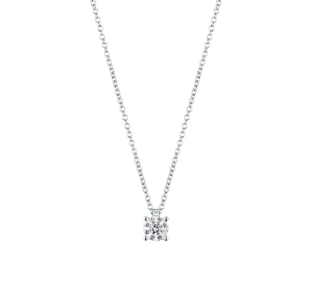 Collana con diamante solitario di Mirco Visconti