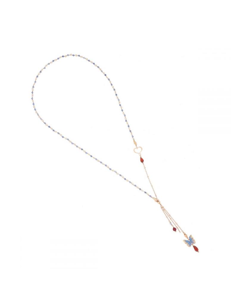 Girocollo farfalla azzurra Maman et Sophie RPFARCA5 - MAMAN ET SOPHIE