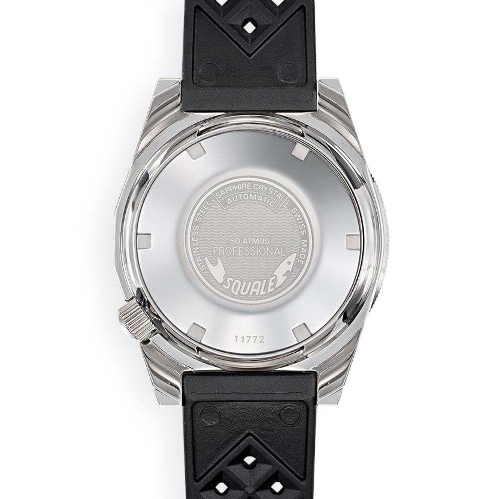  Squale 1521 Green Ray Rubber 1521PROFGR.HT 42.00 mm - SQUALE