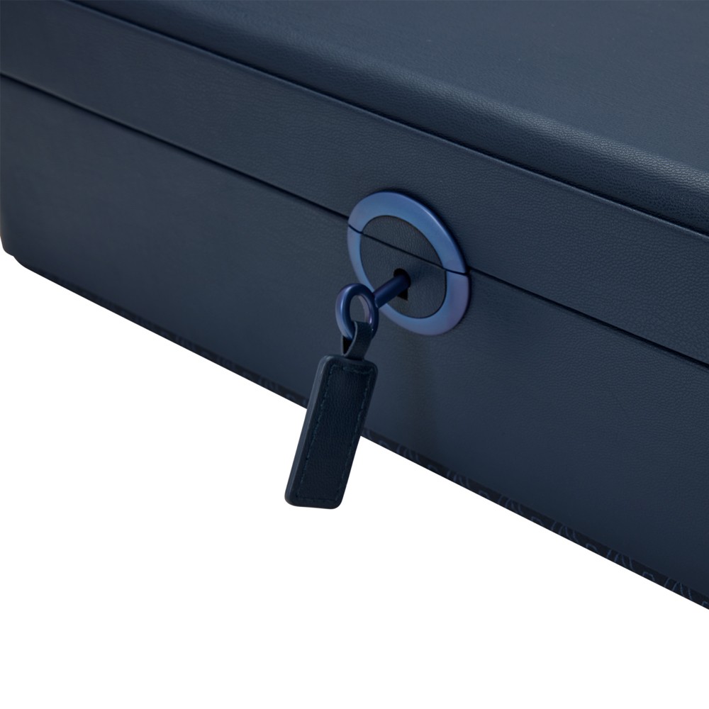  Scatola porta orologi da 5 pezzi - Blu notte - WOLF