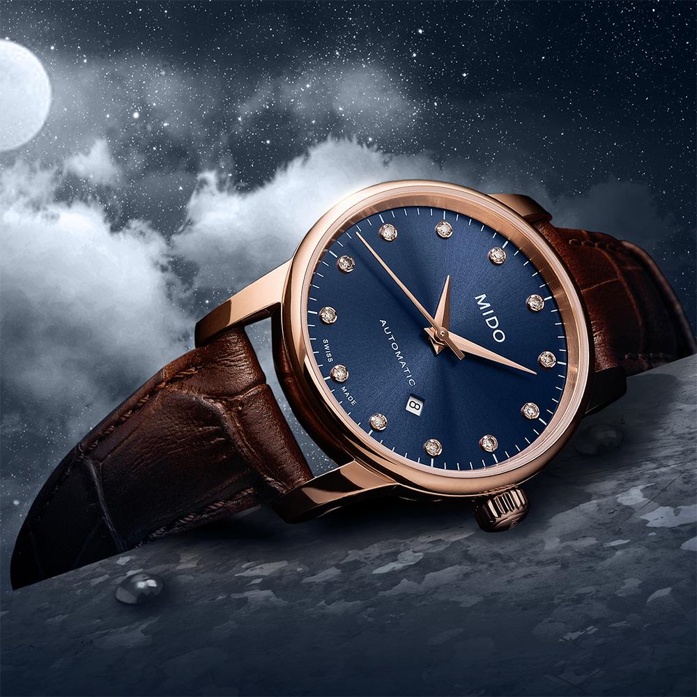  Mido Baroncelli M7600.3.65.8 29 mm - MIDO