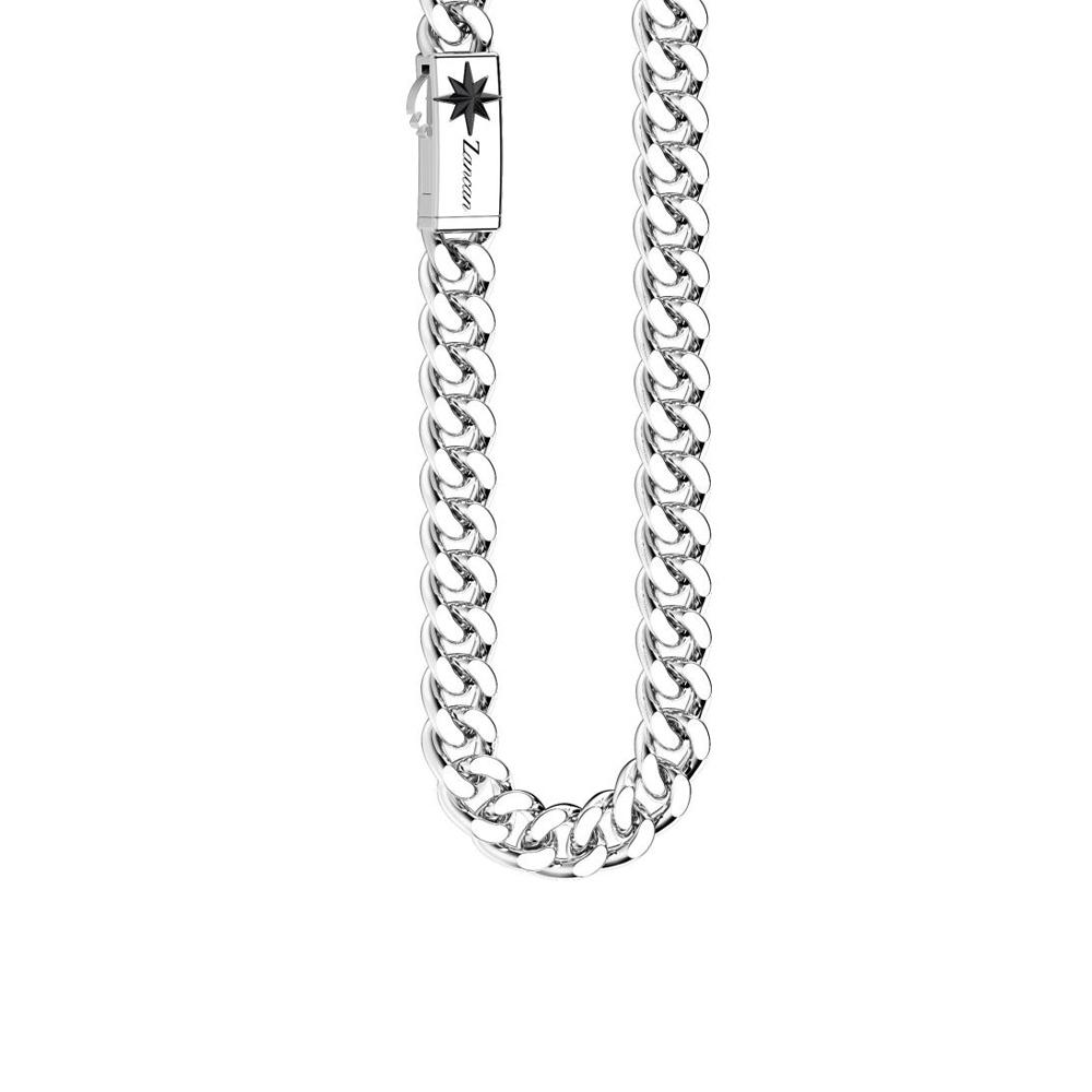  Collana Zancan EXC470-B maglia grumetta argento 925 - ZANCAN