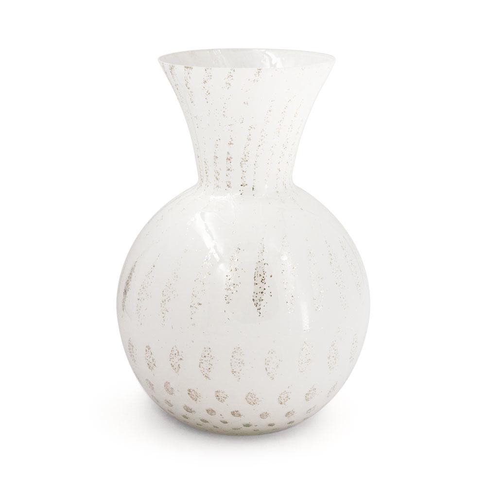 Small  milky white vase H 31.5 Ø 22 Dogale - DOGALE