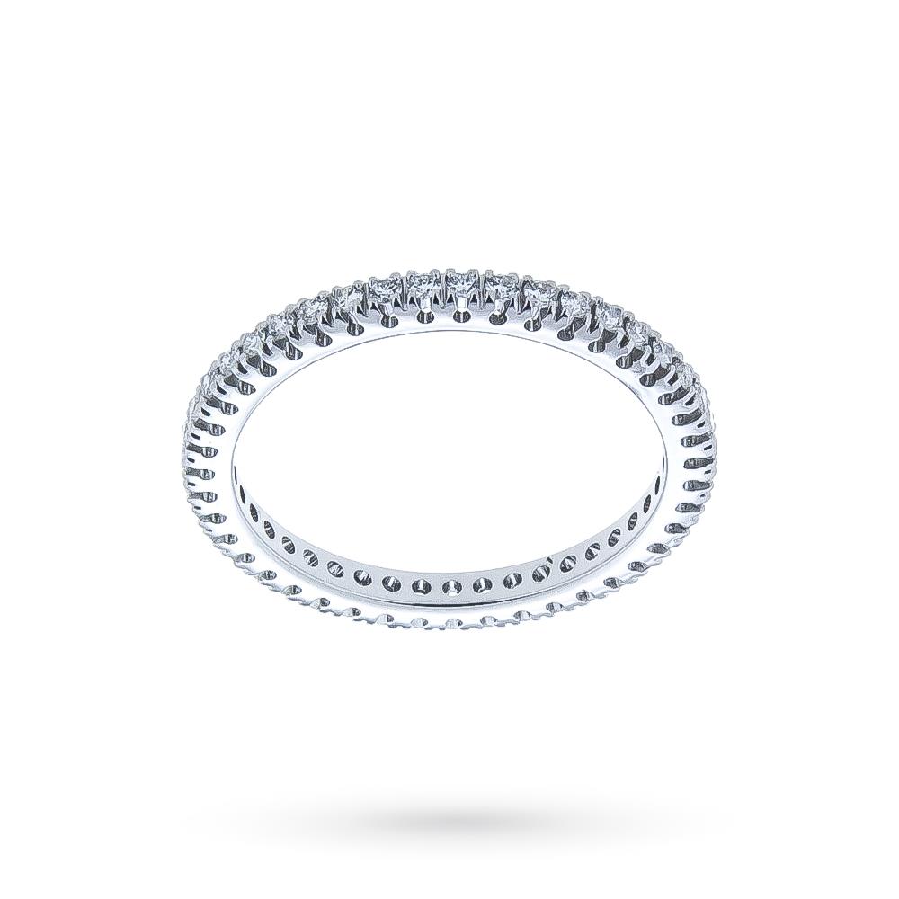  Anello eternity oro bianco e diamanti ~0,41ct Mirco Visconti - MIRCO VISCONTI