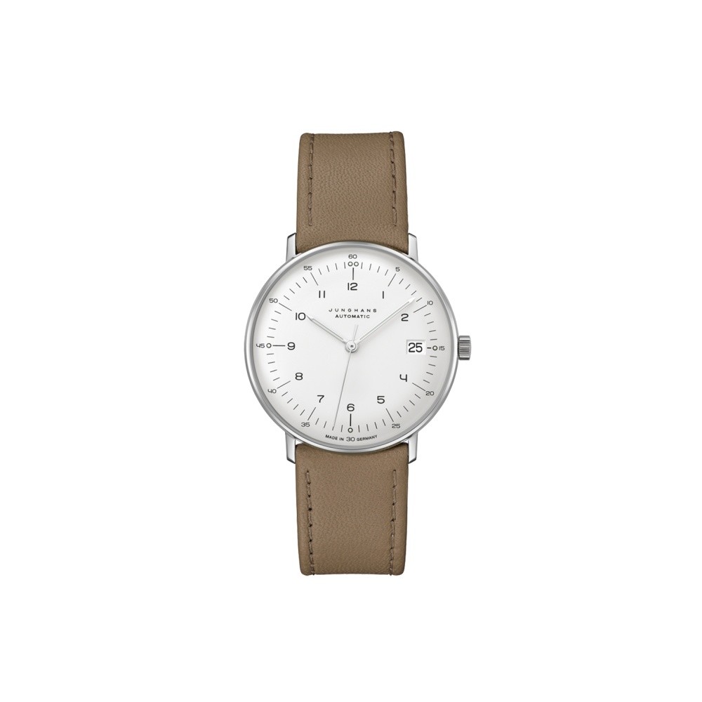 Junghans max bill Kleine Automatic 27-4107.02 Argento 38,0 mm - JUNGHANS
