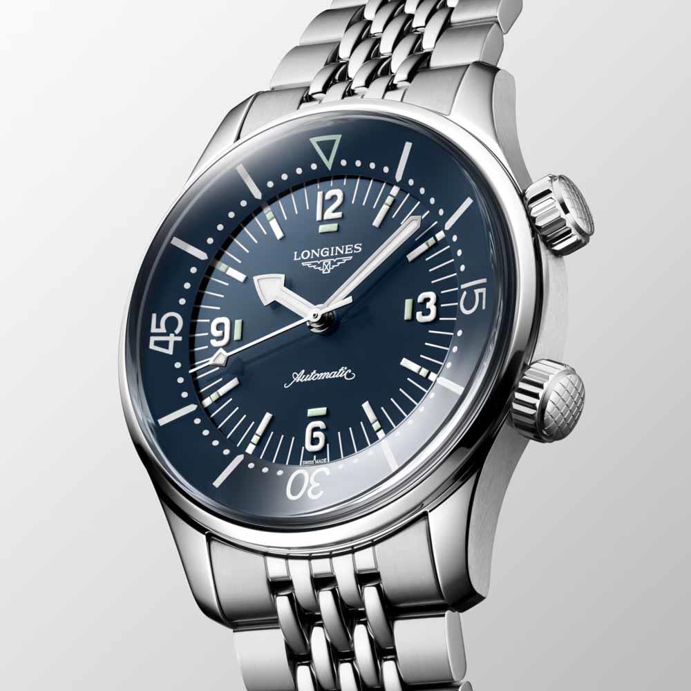  Longines Legend Diver Watch L3.764.4.90.7 automatic 39.00 mm - LONGINES
