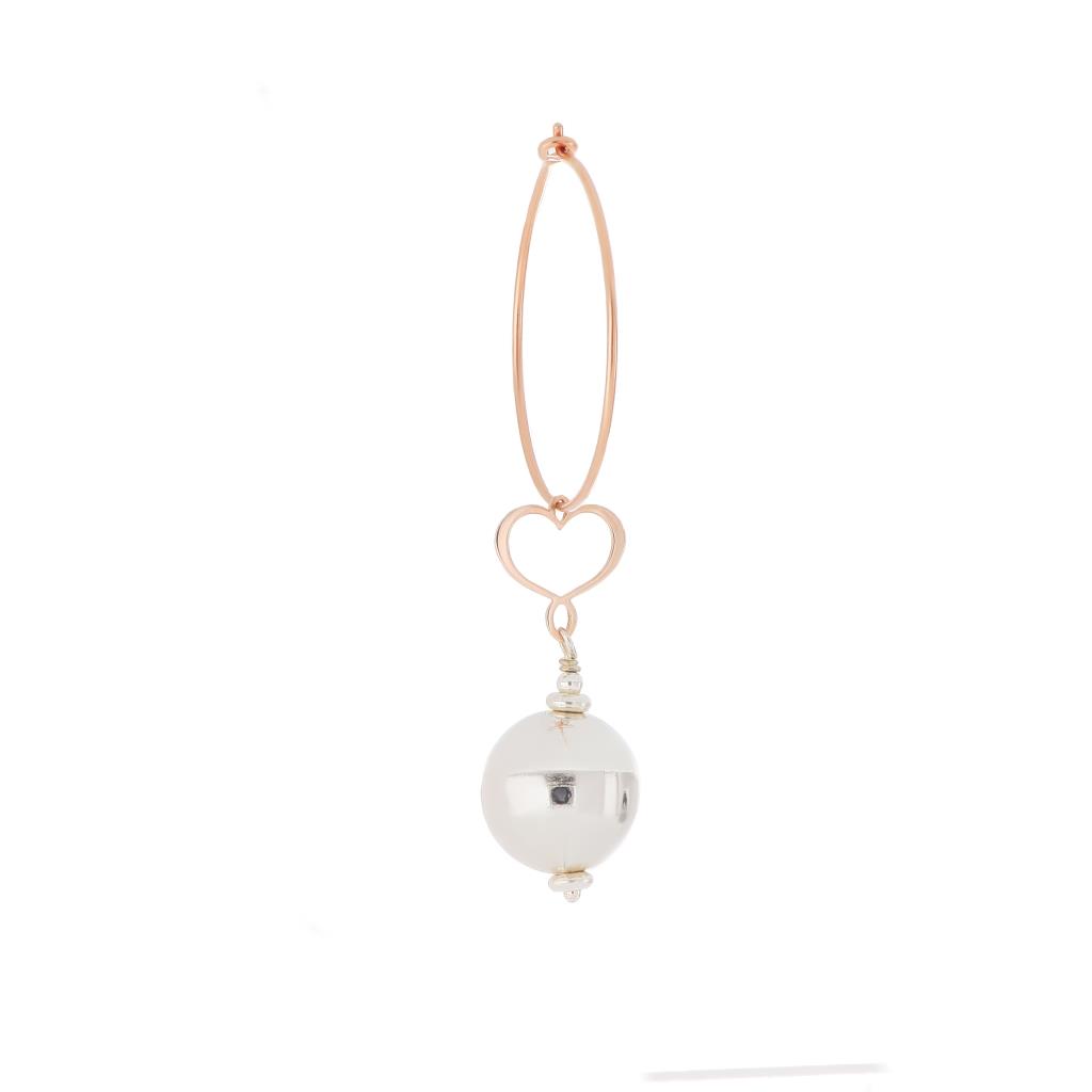 Maman et Sophie earring ORMND3MS1A circle worlds heart - MAMAN ET SOPHIE
