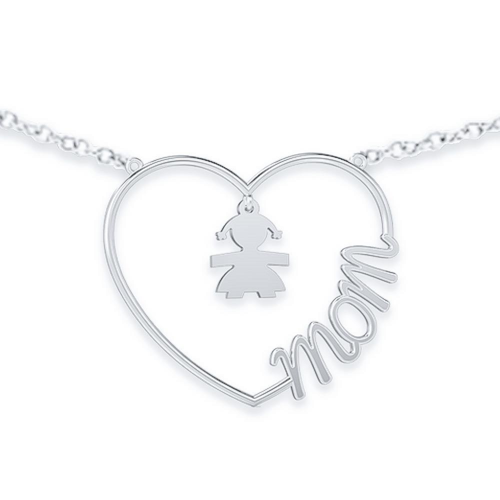 leBebé Mother's Day 2024 Little Girl Limited Edition necklace - LE BEBE