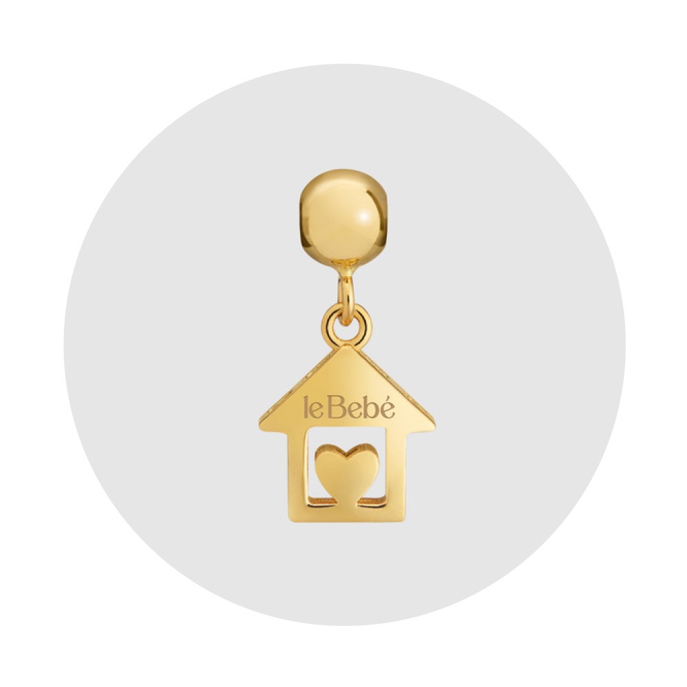  Charm leBebe LBB977 I Tesorini Pop sagoma Casa - LE BEBE