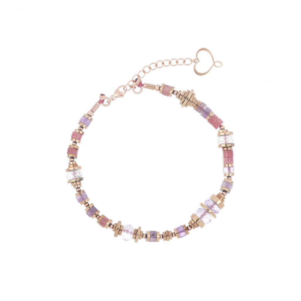 Bracciale pieno Dec&ograve; rosa Maman et Sophie BRDECPTS - MAMAN ET SOPHIE