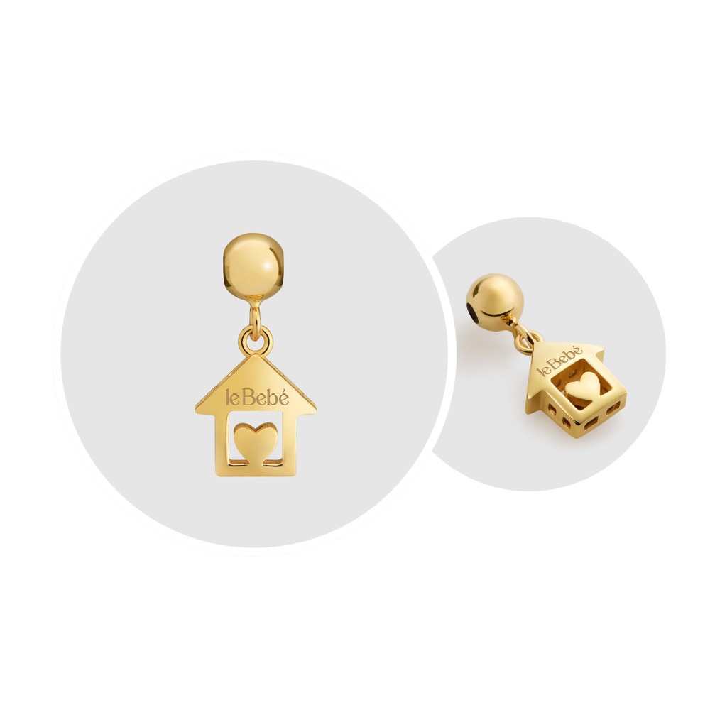  Charm leBebe LBB977 I Tesorini Pop sagoma Casa - LE BEBE