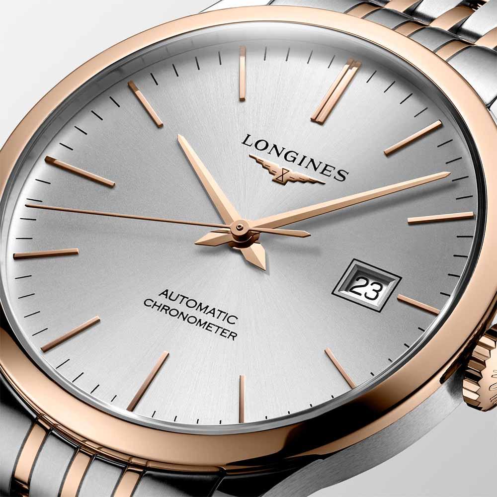  Longines Record L2.821.5.72.7 Automatic 40.00 mm - LONGINES