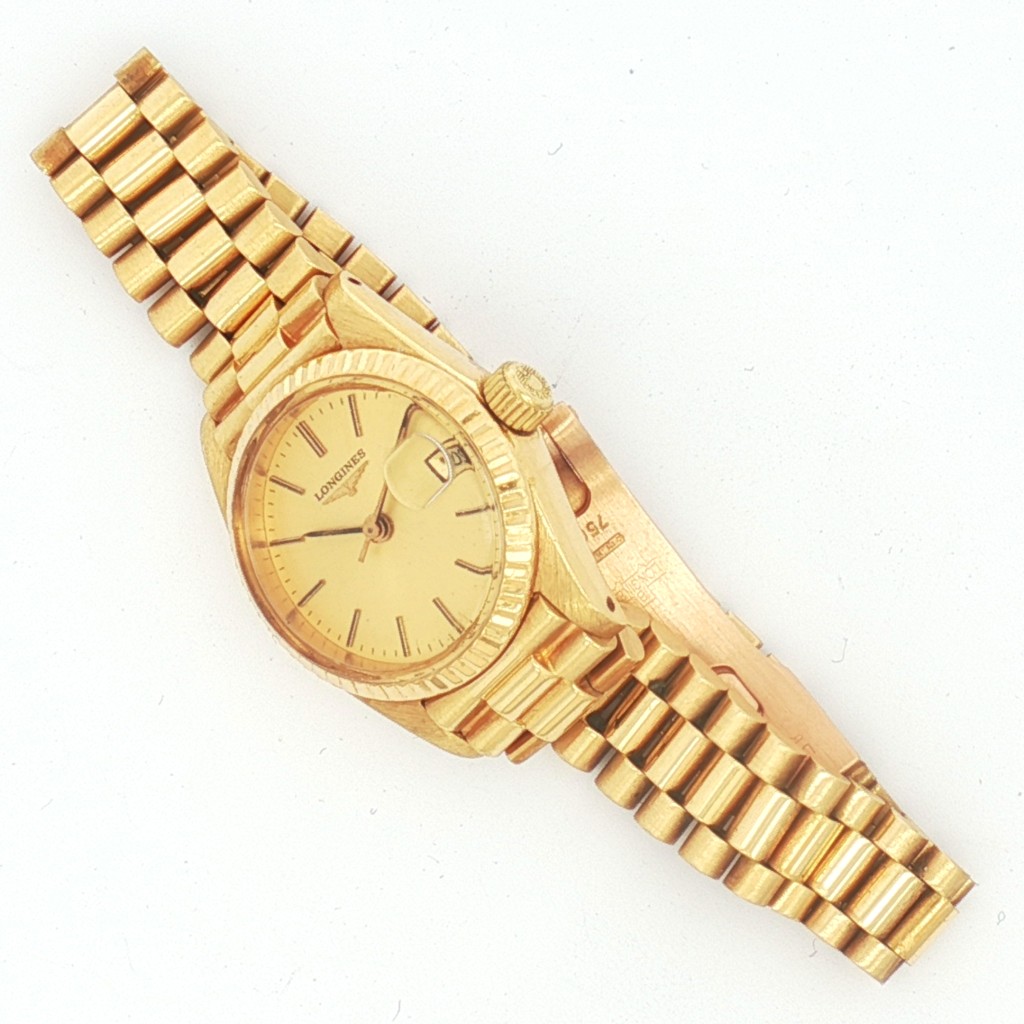 Longines L152.4 Oro giallo 18kt Al quarzo Dorato 25 mm - LONGINES