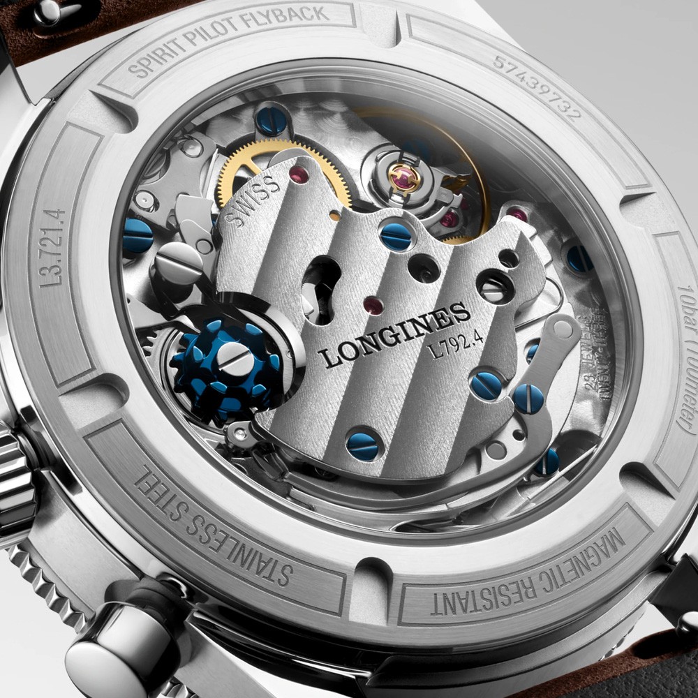  Longines Spirit Pilot Flyback L3.721.4.53.2 Automatic 39,50 mm - LONGINES