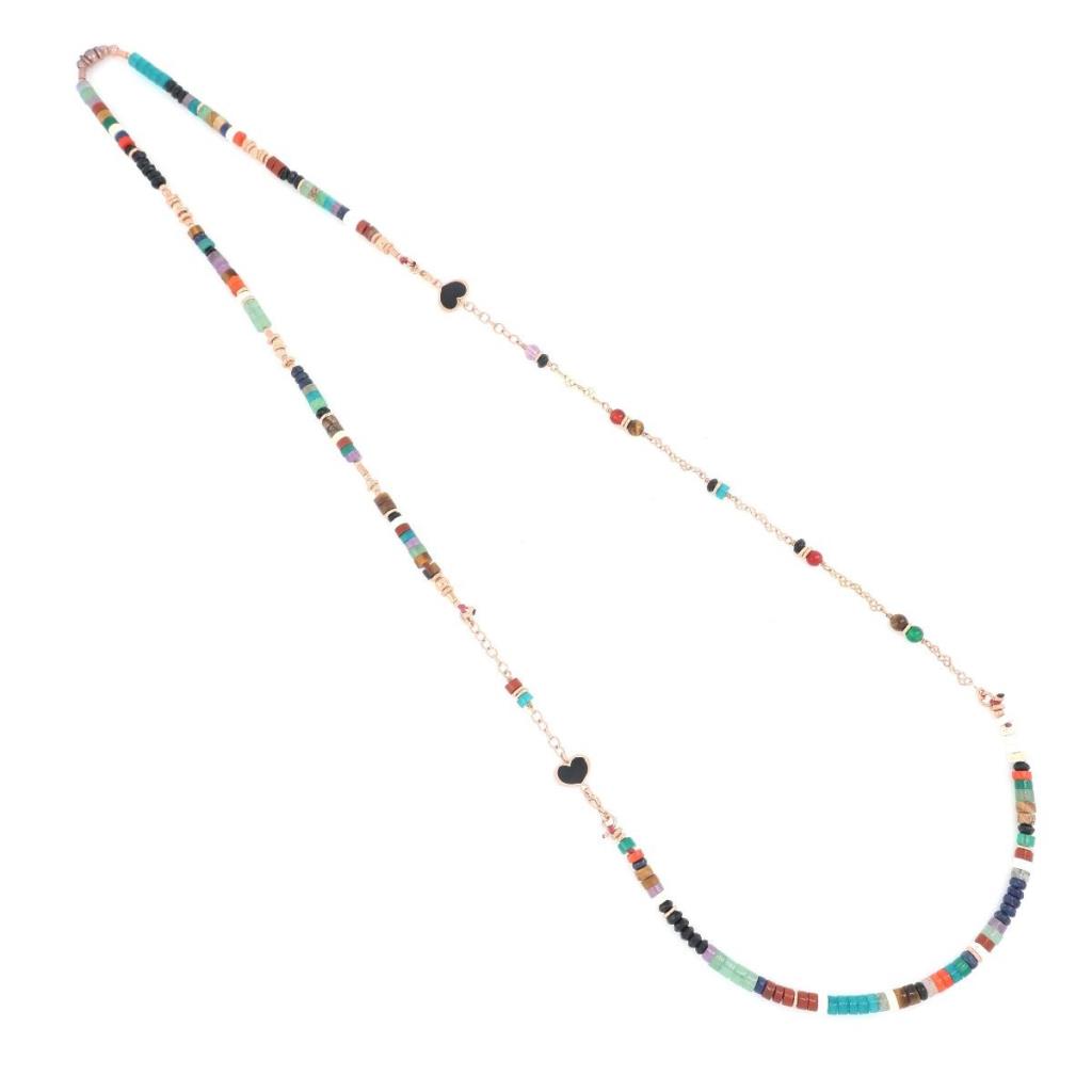 Collana bracciale pietre scure Maman et Sophie CLUSHMBCB - MAMAN ET SOPHIE