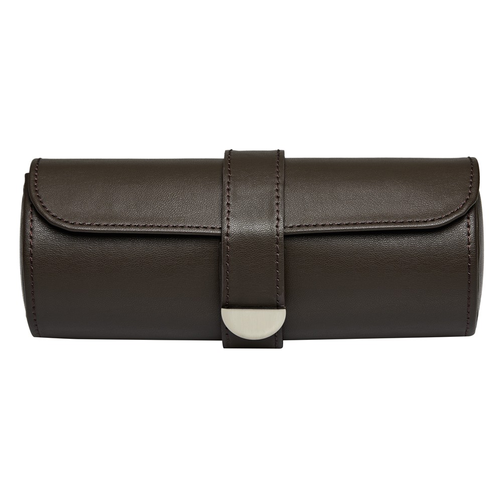  Rotolo per orologi triplo - Caffè - WOLF