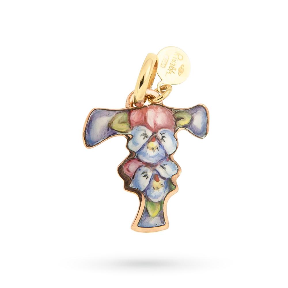 Ciondolo Iniziale T Gabriella Rivalta Violette - GABRIELLA RIVALTA