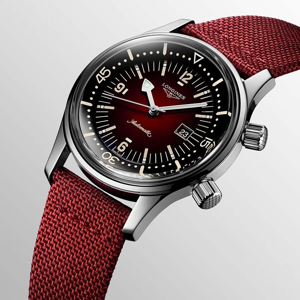  Longines Legend Diver L3.374.4.40.2 Automatico 36 mm - LONGINES