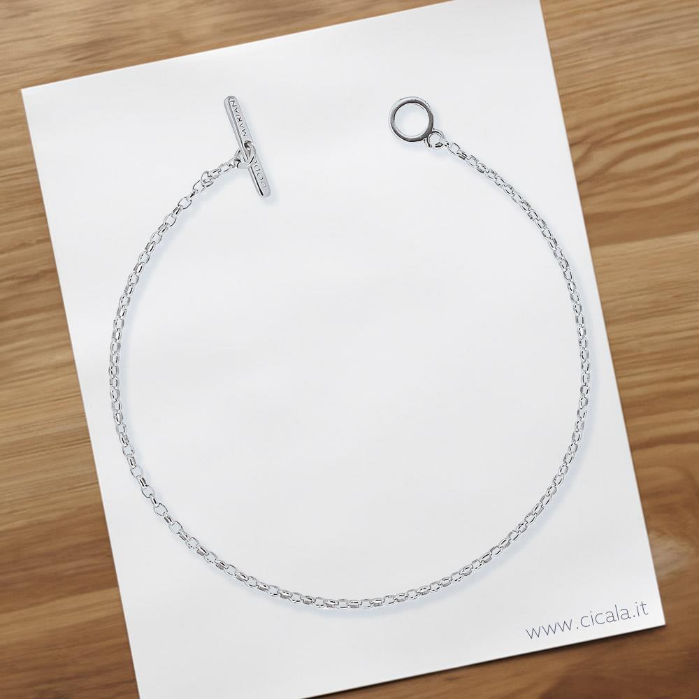  Dodo Mariani Anima-Chain bracelet in silver 21cm - DODO MARIANI