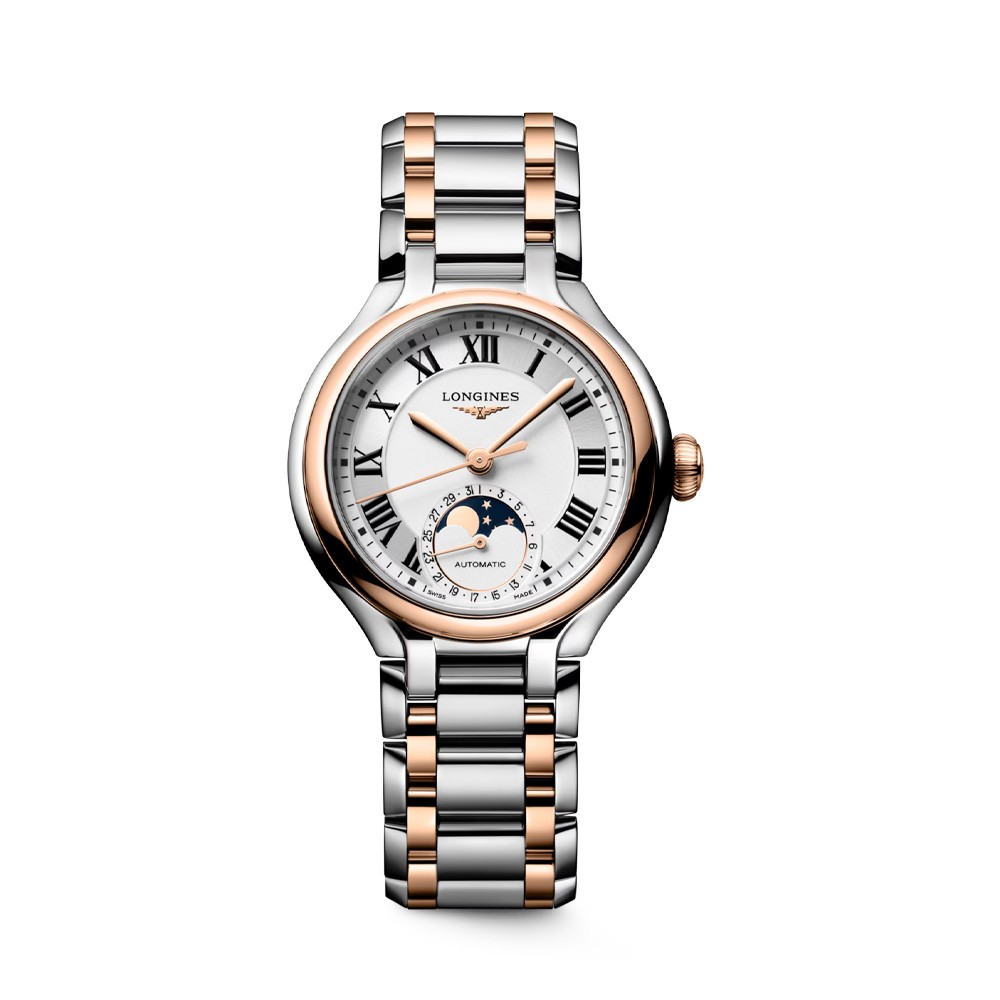 Longines PrimaLuna Moonphase L8.126.5.71.7 Automatico 34 mm - LONGINES