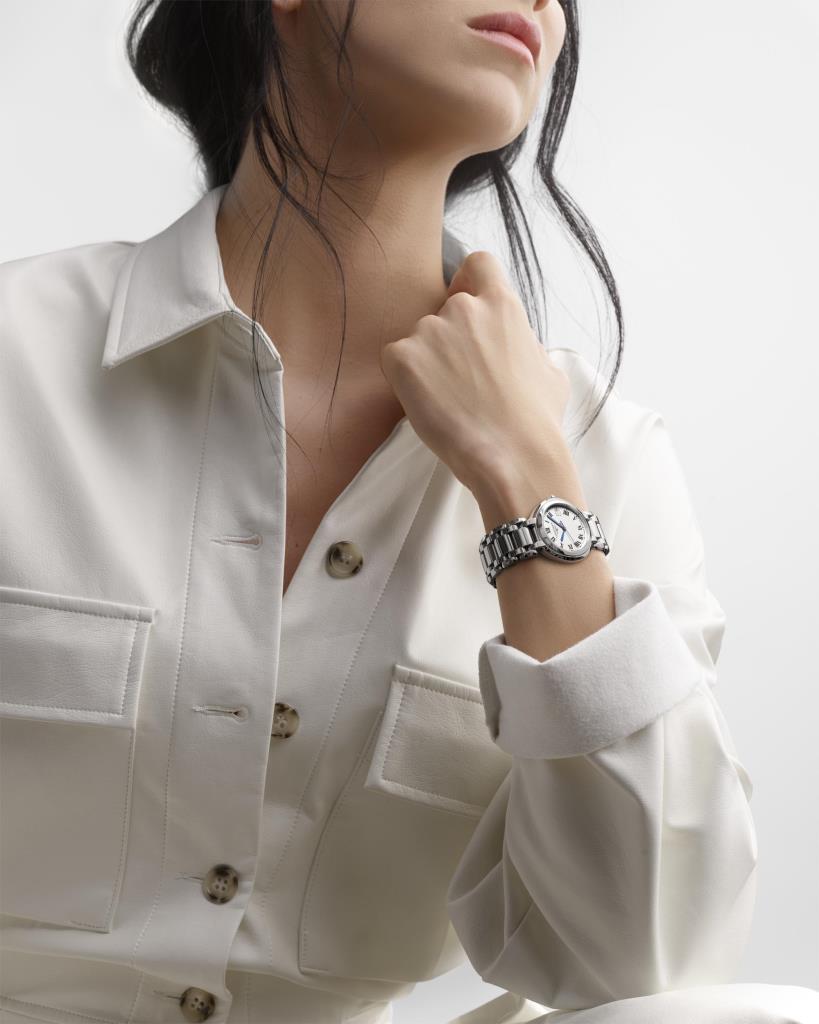  Longines PrimaLuna L8.114.4.71.6 quartz stainless steel 34,00 mm - LONGINES