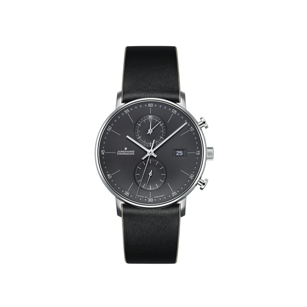 Junghans FORM C 41-4876.00 Clock Anthracite - JUNGHANS