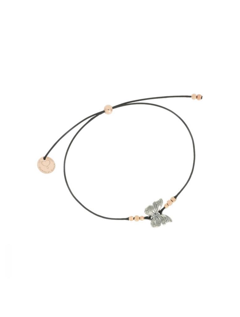 Maman et Sophie butterfly black thread bracelet BFFAR2I - MAMAN ET SOPHIE