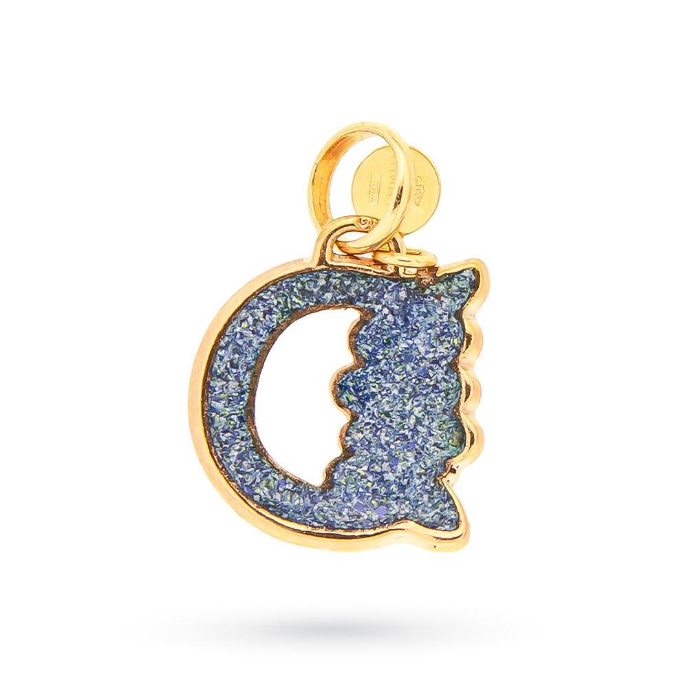 Ciondolo Iniziale D Gabriella Rivalta Non ti scordar di me - GABRIELLA RIVALTA