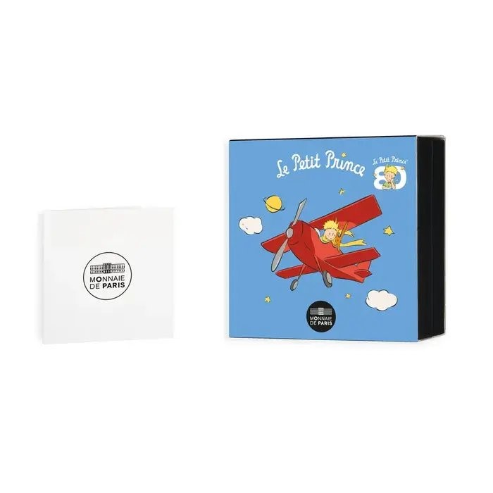  The Little Prince, Plane Silver Coin - MONNAIE DE PARIS