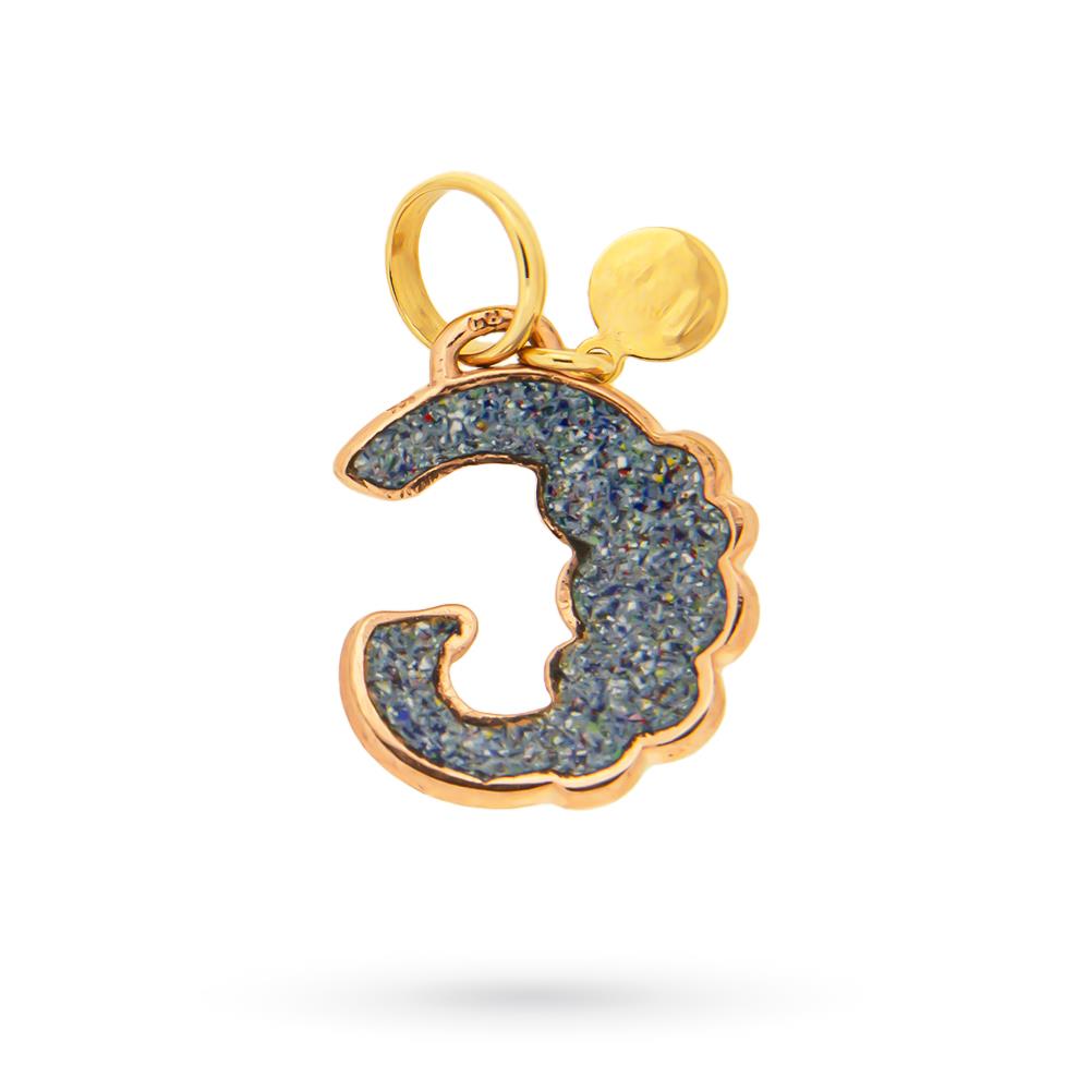 Ciondolo Iniziale G Gabriella Rivalta Non ti scordar di me - GABRIELLA RIVALTA