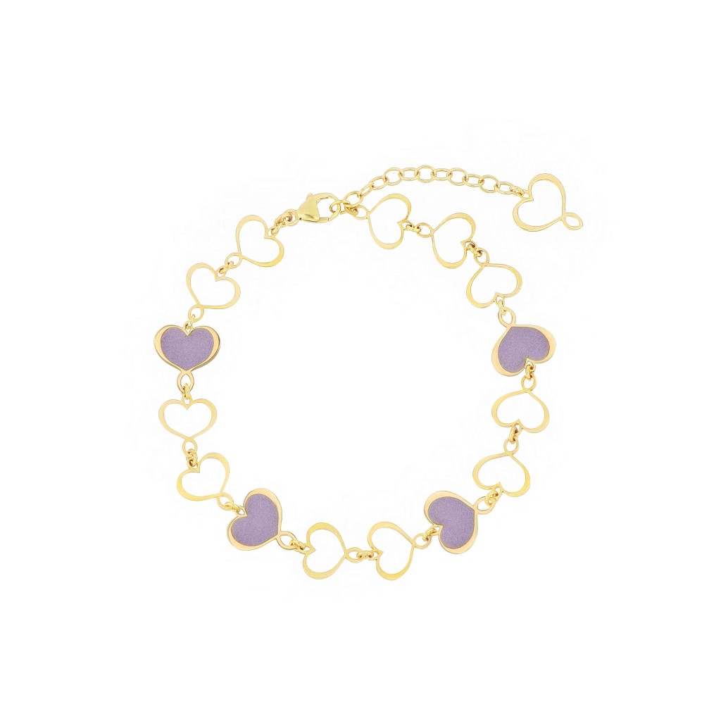 Maman et Sophie Bracelet BRMAMGI4LI Maman 925 Silver Gold Plated - MAMAN ET SOPHIE