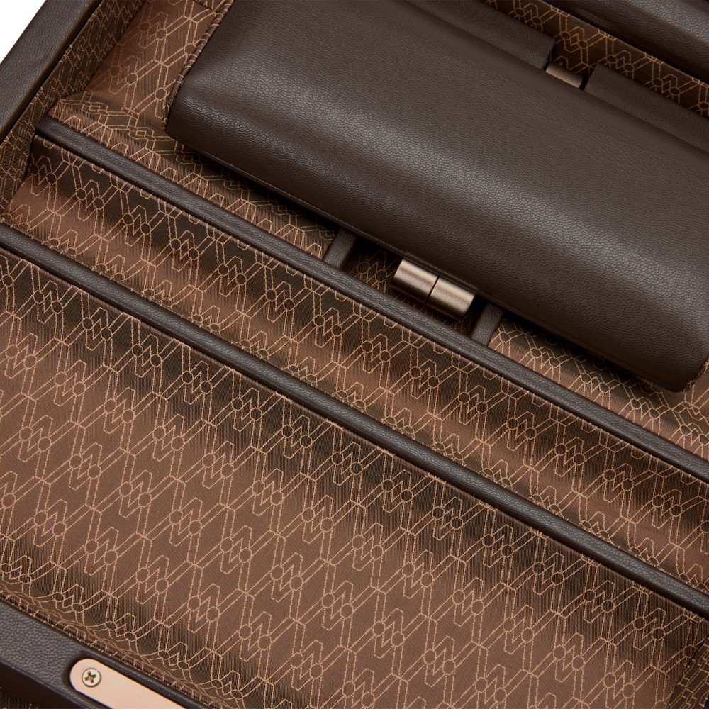  Scatola porta orologi - Caffè - WOLF